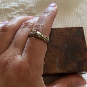 Ross diamonds, Silver/tiny diamonds, size 7